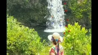 Plotaverse . How to animate waterfall. Moving water effect. Как анимировать воду на фото водопада