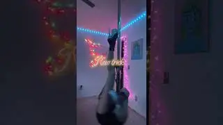 New trick alert 🚨🪩|#youtubeshorts #dancer #poletricks #beginnerpole #pole #shortsfeed