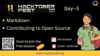 Hacktoberfest Day 3 Markdown and Contributing to Open Source