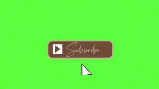 Brown aesthetic subscribe button