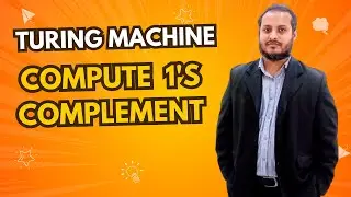 Turing Machine for 1's Complement | Binary Complement Using TM | Bangla Tutorial