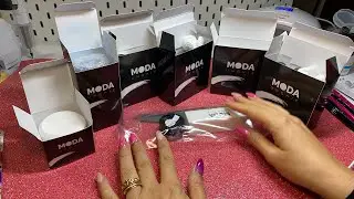 Diretta spacchettamento Modaunghie prodotti nails