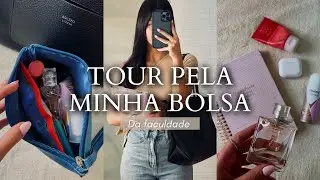 O QUE TEM NA MINHA BOLSA DA FACULDADE | mostrei tudo + dicas!✨