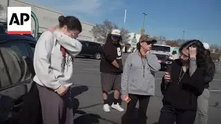 Woman tearfully describes an immigration operation in North Carolina