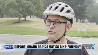 Survey ranks Grand Rapids low for bike-friendly network