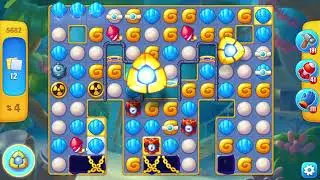 Fishdom 5682 Hard Level - 11 moves - NO BooSTERS