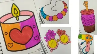 Satisfying Coloring With Brush Pen 🖌️ | Relaxing ASMR