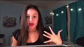 long nails makeup