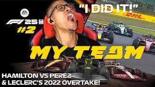 F1 25 MY TEAM CAREER | Round 2 - WHO DID IT BETTER, ME OR HAMILTON?