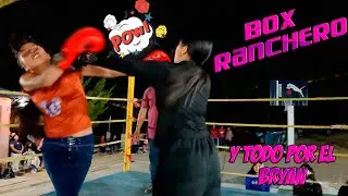 Nada mas salieron al recreo y mira,  Evelia V.S Mary en el Box Ranchero de Rio Ramal Mixe Oaxaca💥🥊💯