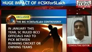 BCCI Panel Slams CSK Management Over Undervaluation Case