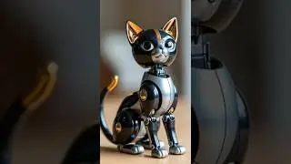 robot cat #cat #catvideos #entertaininganimals