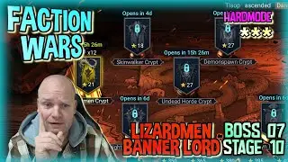 [RAID] Faction Wars | Lizardmen Boss 07 | Banner Lord 10 |