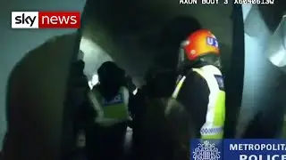 Hundreds caught at illegal lockdown rave in east London
