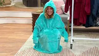 The Comfy Dream Quarter Zip Wearable Blanket on QVC