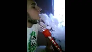 NPS Shisha smoke slow motion