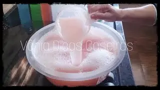 🔴TOP 10! SABONETE LÍQUIDO SUPER ESPUMANTE, SEM SODA E SEM BABA! PERFEITO!!
