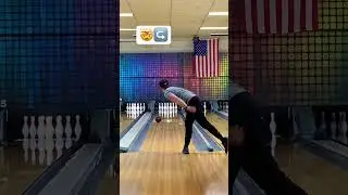 2 handed bowling Storm Phase 2, RIDICULOUS HOOK!!! #shorts #video #viral #bowling #ytshorts #like