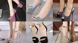 Most Popular fashion designer party wear high heels sandals for girls Design 2021