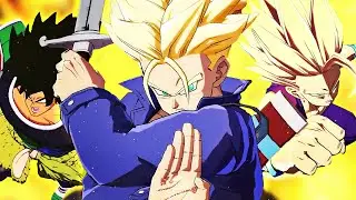 TRYING TRUNKS FOR THE FIRST TIME ... -「DBFZ STREAM HIGHLIGHTS」