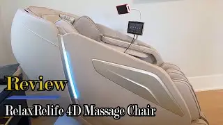 RelaxRelife 4D Zero Gravity Full Body Massage Chair Review - The Best Gift of All Time