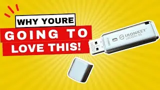 Обзор зашифрованного USB-флеш-накопителя Kingston Ironkey Locker+ 50