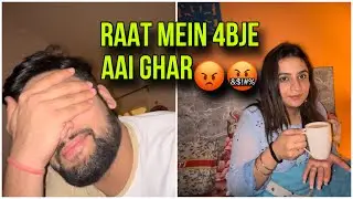 ⁠​⁠​⁠After diwali @KirtiMehra Raat mein 4 bje aai ghar 😳🤐Gurgaon ki Galat ￼baat‼️