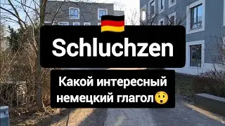 Schluchzen - какой интересный немецкий глагол! #немецкийязык #deutsch