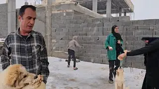 Nomadic Life Documentary 🐑🔥 From Clay Bread to Snow Games & Lessons of Love ❄️📚