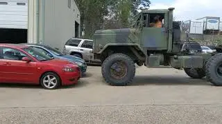 Military 5-ton 6x6 vs VW and Mazda