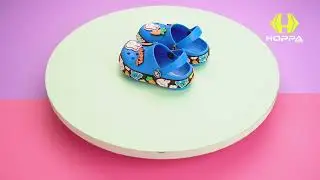 Hoppa Easter Bunny Clogs(Royal Blue) Footwear: 360 Clog Presentation