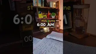 6AM Study vlog | Cbse PCM student | Productive 🫶✨🎀 #study #vlog #cbse #6amstudyvlog