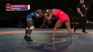 GOLD WW - 68 kg: Y. SANCHEZ RODR (CUB) v. T. MENSAH (USA)