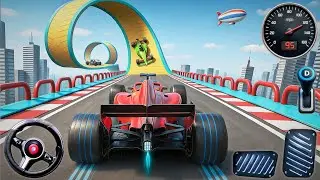 Formula Car Racing Stunts Simulator 2025 - GT Car Stunt Master 3D- Android Gameplay