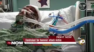 Fundraiser for hammer attack victim