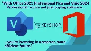 🚀 KEY-SHOP Exclusive Combo: Office 2021 Pro Plus + Visio 2024 Professional.