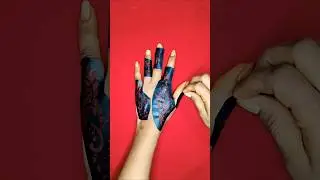 tried affordable meesho mehndi sticker #mehndi #bridal #trick #viralvideo #trending #bhojpuri #heena