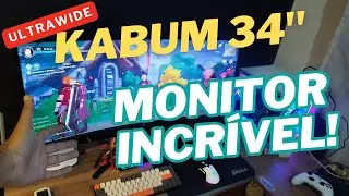Comprei o monitor Ultrawide de 34