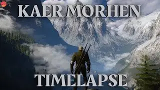 A day in Kaer Morhen (Timelapse) | The Witcher 3: Wild Hunt