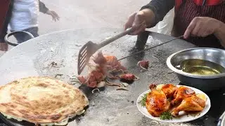 Easy & Tasty Chicken Roll With Egg In Just 90 Rs I Indian Street Food