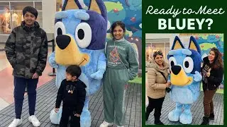 Swimming in -10 | Meet & Greet Bluey Cartoon | March Break #lifeincanada