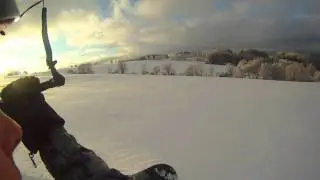 Snowkiting krkonose 9.1.2012 by Stejnaci