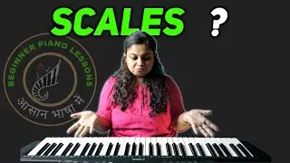 Beginner Piano Lesson : Scales Simplified | Pracheta