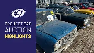 Главные новинки Project Car с аукциона классических автомобилей Anglia Car Auctions, ноябрь 2025 г.