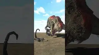 Scorpion Poison vs T-REX - Animal Revolt Battle Simulator