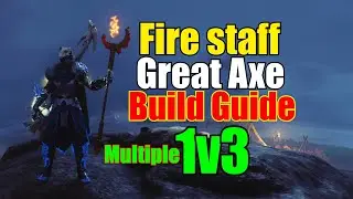 🔥⚔️ The Best PVP Fire Staff Meta Build for Medium Armor & Great Axe | New World Aeternum Guide 2025