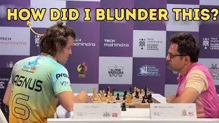 Magnus Carlsen Couldn't Believe He Blundered This Against Levon Aronian!
