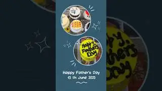 Father's Day Cake Design 🎉🎉#fathersday #fathersdaycake #happyfathersday #fatherlove #cakedesign