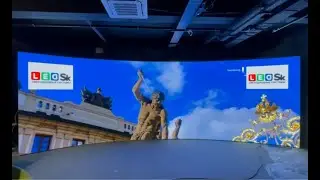 Светодиодный led экран для студии P3 мм. 3840Гц.