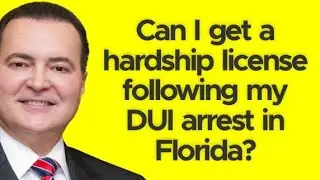 Protecting Your Rights: Expert Tips on DUI Hardship Licenses with Albert Quirantes